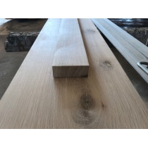 Leiste, Kantholz, Verbindungsleiste, Eiche, unbehandelt, 30x60mm, 100 cm lang 